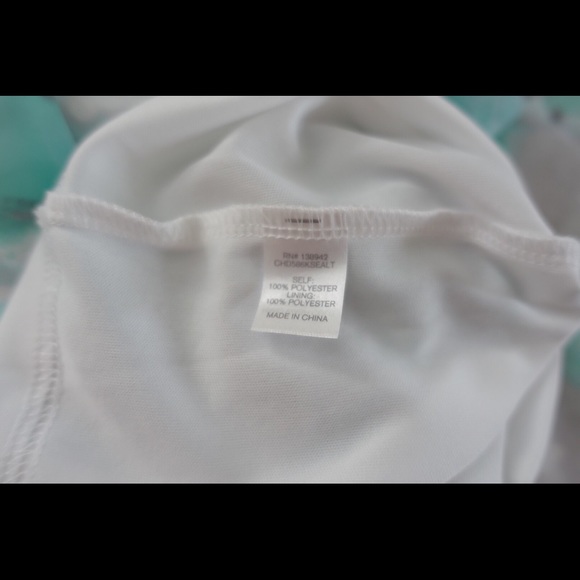 ✨EUC✨ CHARMING CHARLIE GREY & MINT HI-LOW DRESS - Picture 5 of 6